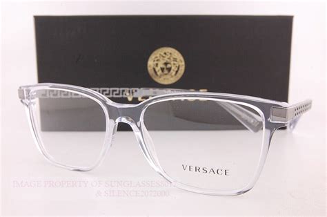 clear versace frames
